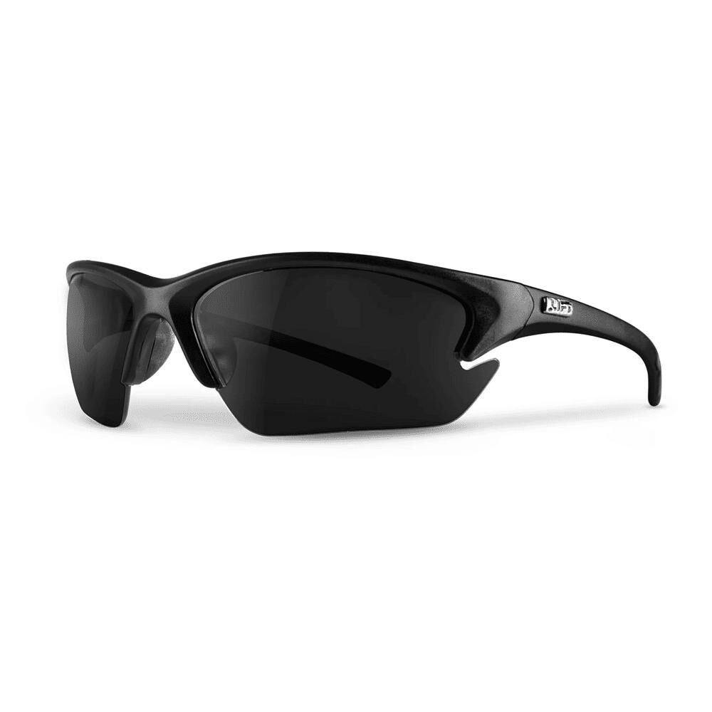 Lift Safety QUEST Black Frame/Smoke Lense Safety Glasses - EQT-12KST