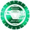 Husqvarna Construction ELITE SOFF-CUT XL-2000 12 Inch Segmented Diamond Blade with Skid Plate for Green Concrete, small image number 1