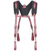 CLC Padded Yoke Leather Suspenders - Fully-Adjustable, small
