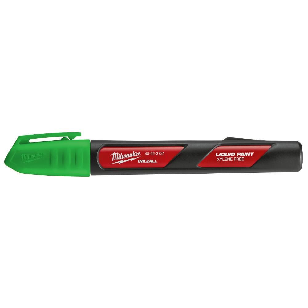 Milwaukee INKZALL Green Paint Marker, large image number 1