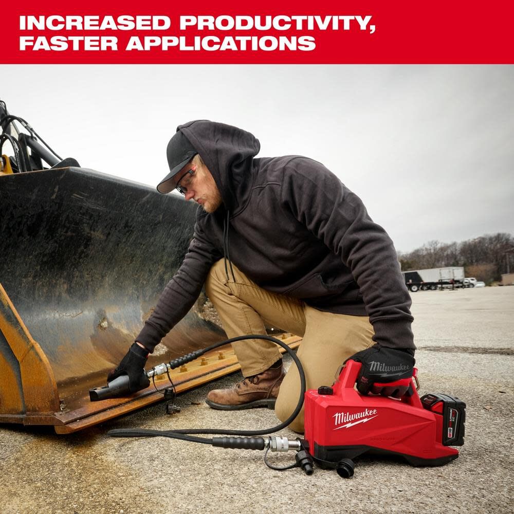 Milwaukee hydraulic pump new arrivals