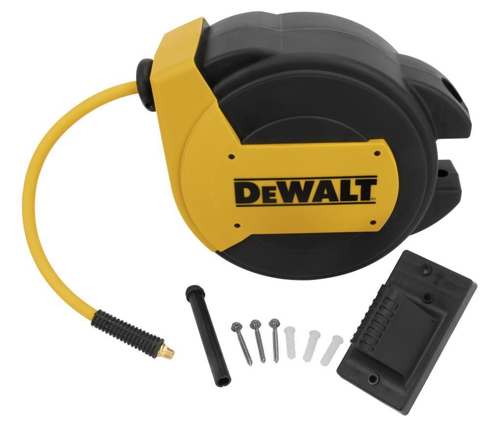 DEWALT 3/8 Inch x 50 Ft. Enclosed Air Hose Reel, large image number 3