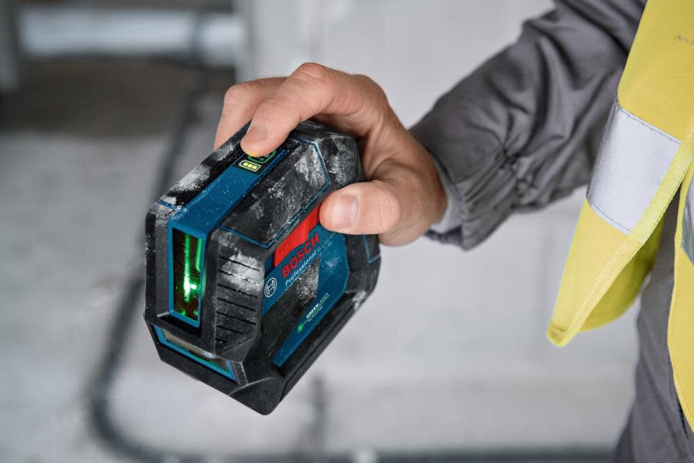 Bosch green beam cross line laser sale