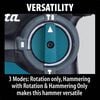 Makita 1-1/8 in. Rotary Hammer with 4-1/2 in. Angle Grinder, small