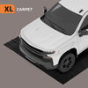 Auto Floor Guard 7 Ft 5 Inch x 20 Ft Utility Carpet Garage Floor Mat Black, small image number 3