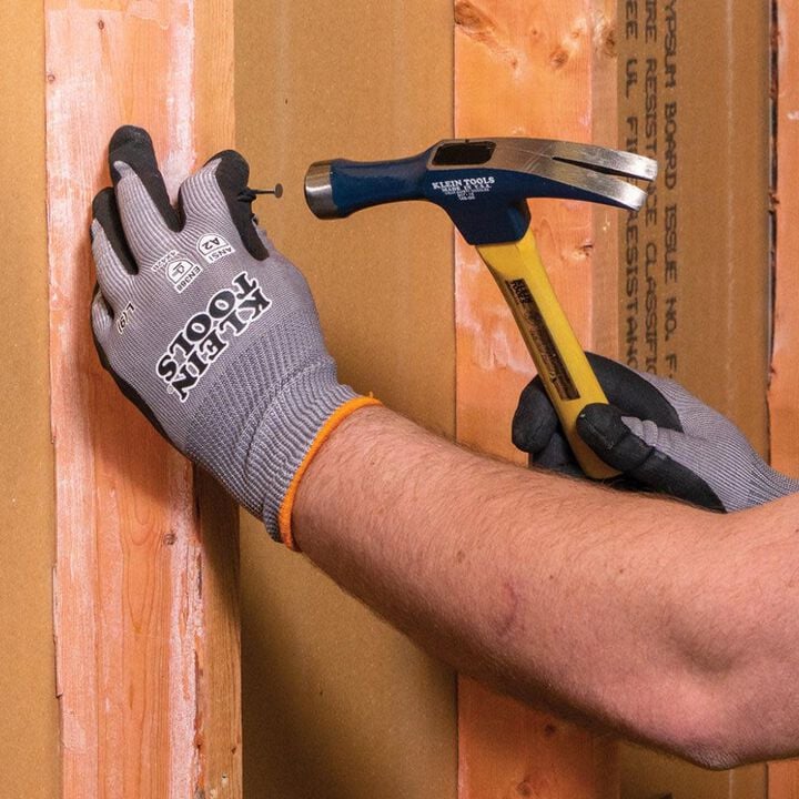Klein Tools A2 Cut Knit Dipped Gloves, Medium, 2pk, large image number 8