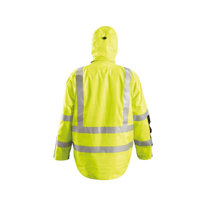 Occunomix Hi-Vis Orange Class 3 Value Black Bottom Bomber Jacket Medium, large image number 1