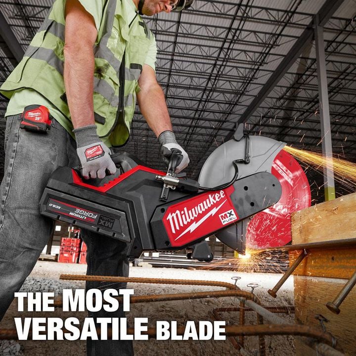 Milwaukee 4 1/2 Inch Multi-Material Segmented Rim Diamond Blade, large image number 4