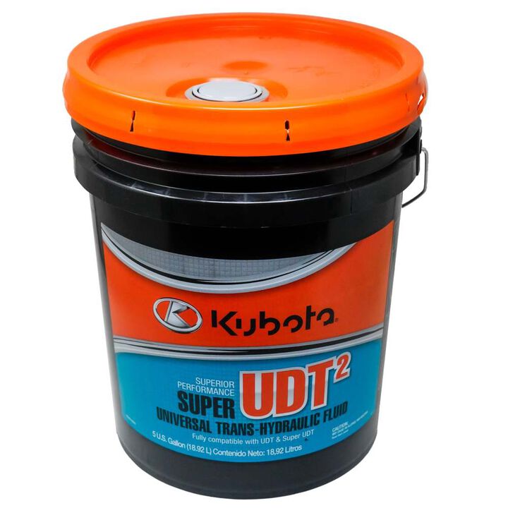 Kubota Parts 5 Gallon Pail Super UDT2 Universal Liquid Trans-Hydraulic Fluid