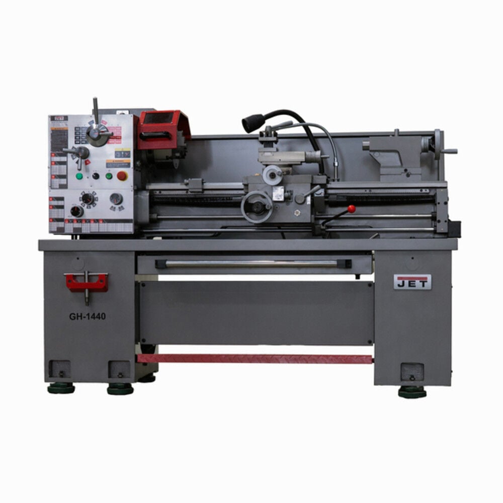 JET GH-1440-3 14 x 40 Gear Head Lathe with Taper Attachment Kit, large image number 1