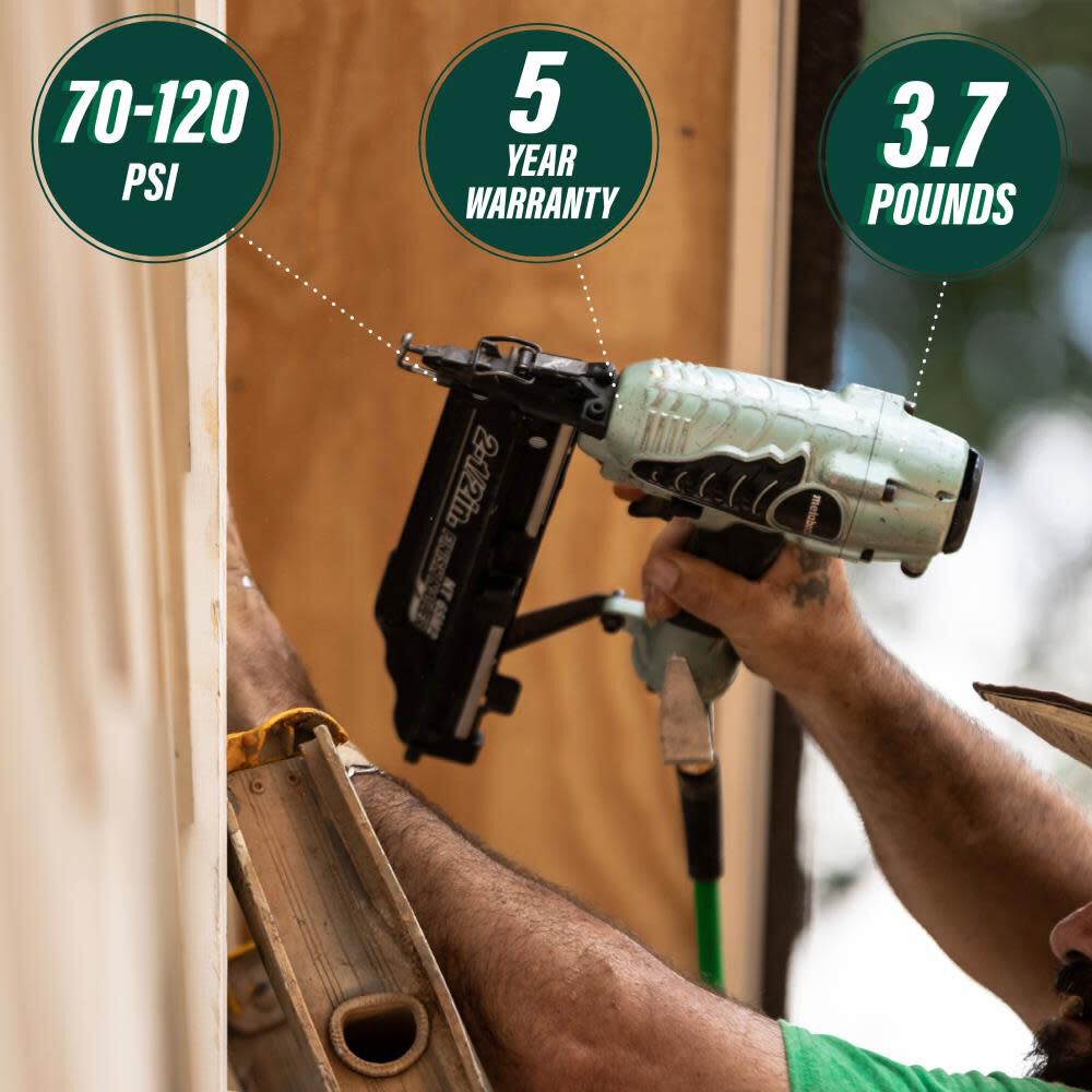 Metabo HPT 2-1/2 In. 16 Gauge Finish Nailer (with Air Duster), large image number 4