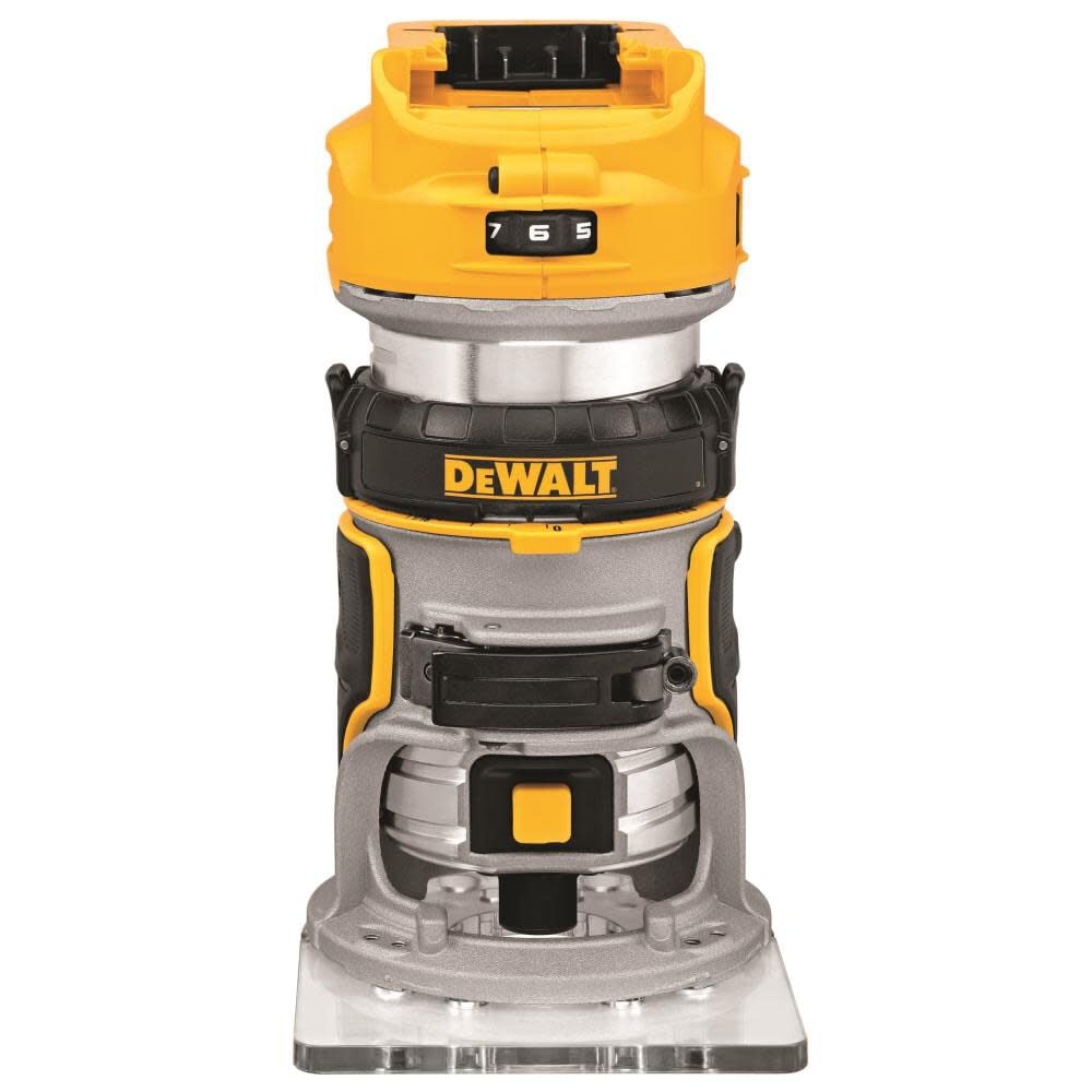DEWALT 1/4-in Variable Speed Brushless Fixed Cordless Router (Bare Tool) – DCW600B