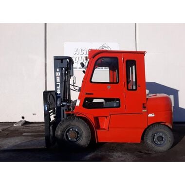 Heli Americas 8000 Lbs Diesel-Powered IC Pneumatic Tire Forklift - 2020 Used