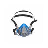 MSA Safety Works Advantage 200 LS Rubber Half-Mask Respirator, Blue, Small, small image number 4