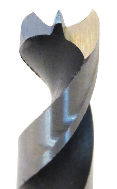 Fisch 7/16in Chrome Vanadium Brad Point Drill Bit - Fractional, large image number 3