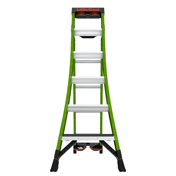 Little Giant Safety King Kombo 3-in-1 All-Access Combination Ladder 6' Type 1A Fiberglass