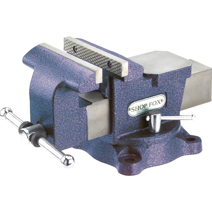 Shop Fox 6 Inch Bench Vise with Swivel Base