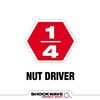 Milwaukee SHOCKWAVE 1/4 in. Insert Nut Driver 3PK, small image number 2