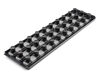 Tekton 3/4 Inch Drive 3-Rail Socket Organizer Set, Gray (30-Tool), small image number 2