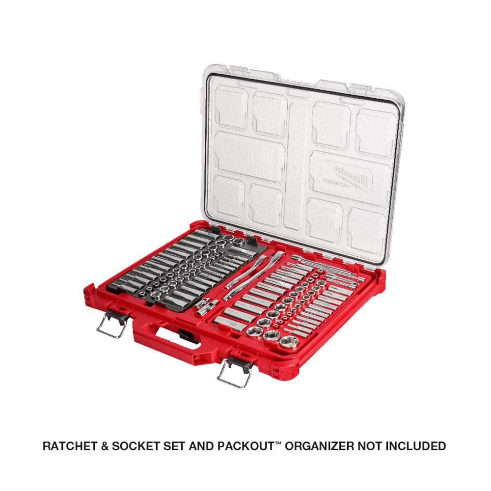 Milwaukee PACKOUT Trays for 47pc Ratchet & Socket Set, large image number 2