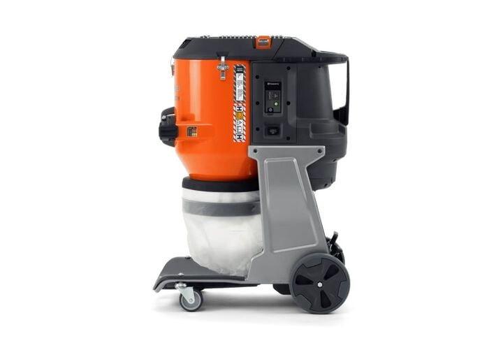 Husqvarna Construction DE 120 SH 3HP 120V 241 CFM Electric HEPA Dust Extractor Reconditioned, large image number 2