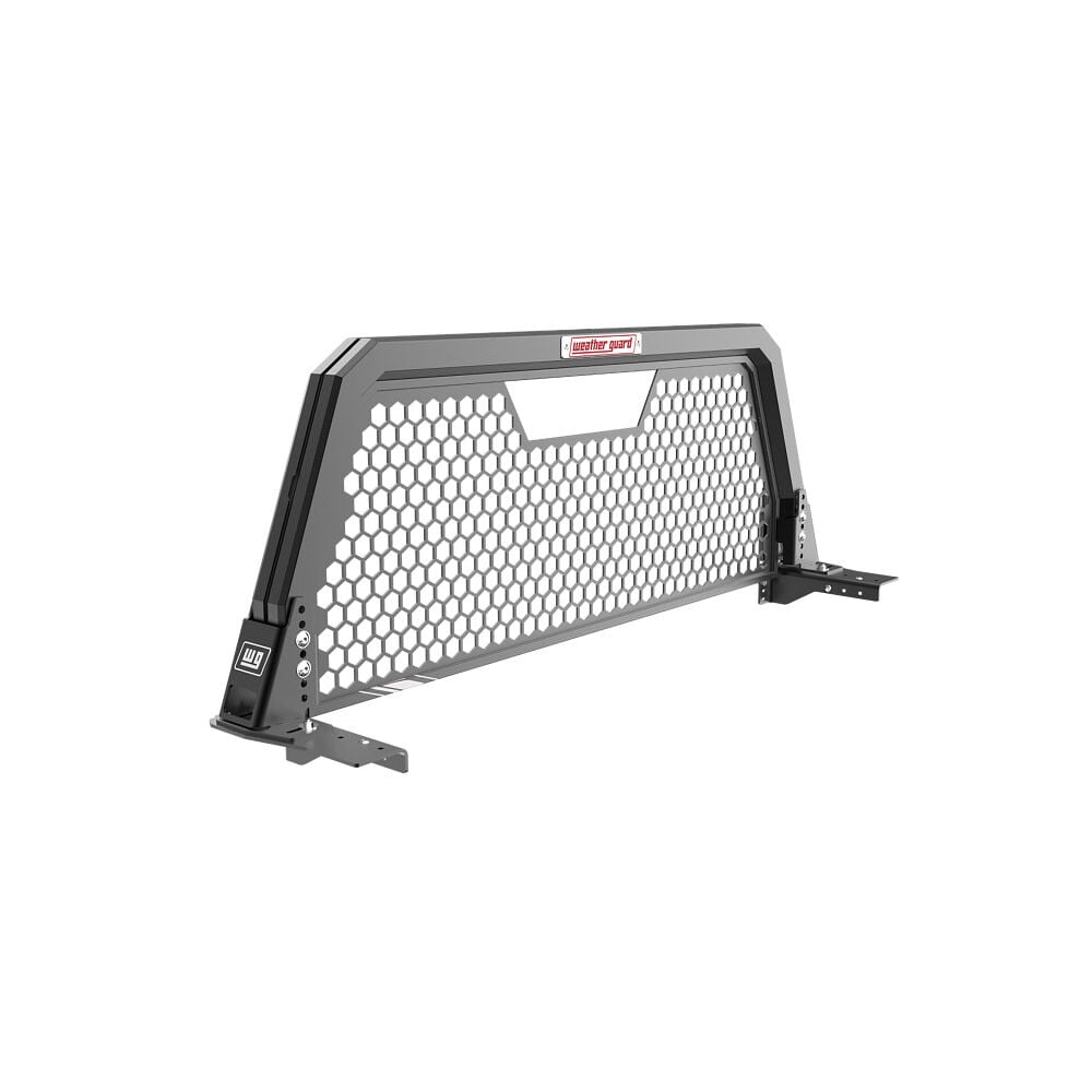 Weather Guard Aluminum Hex Headache Rack, Black – 11906-52-01