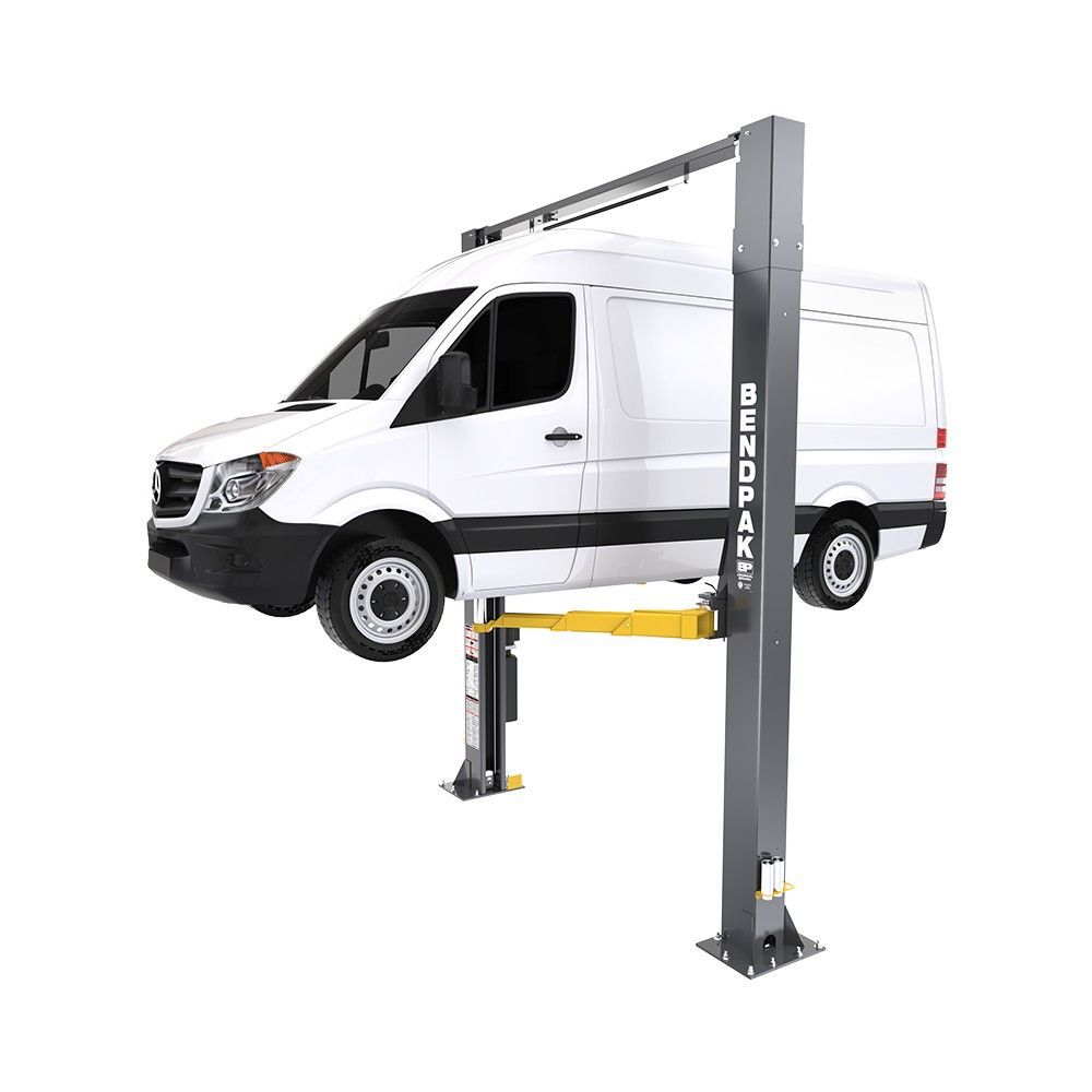 Bendpak 12APX-192 12000 Lbs High-Rise Clearfloor Two-Post Car Lift W/Pads - 5175557