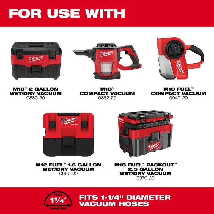 Milwaukee Round Brush Tool 1 1/4inch, large image number 1