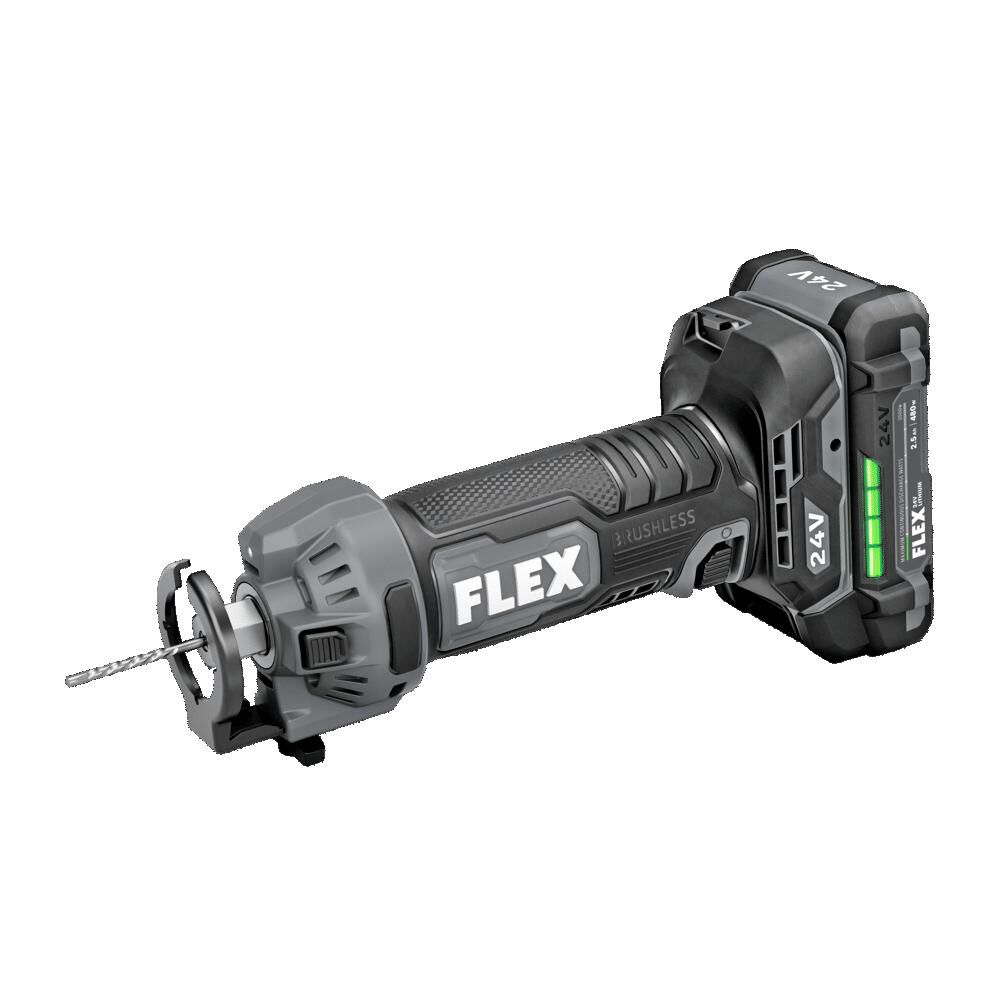 FLEX 24V Drywall Cut Out Tool Brushless Kit, large image number 4