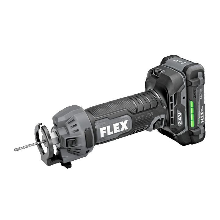 FLEX 24V Drywall Cut Out Tool Brushless Kit, large image number 3