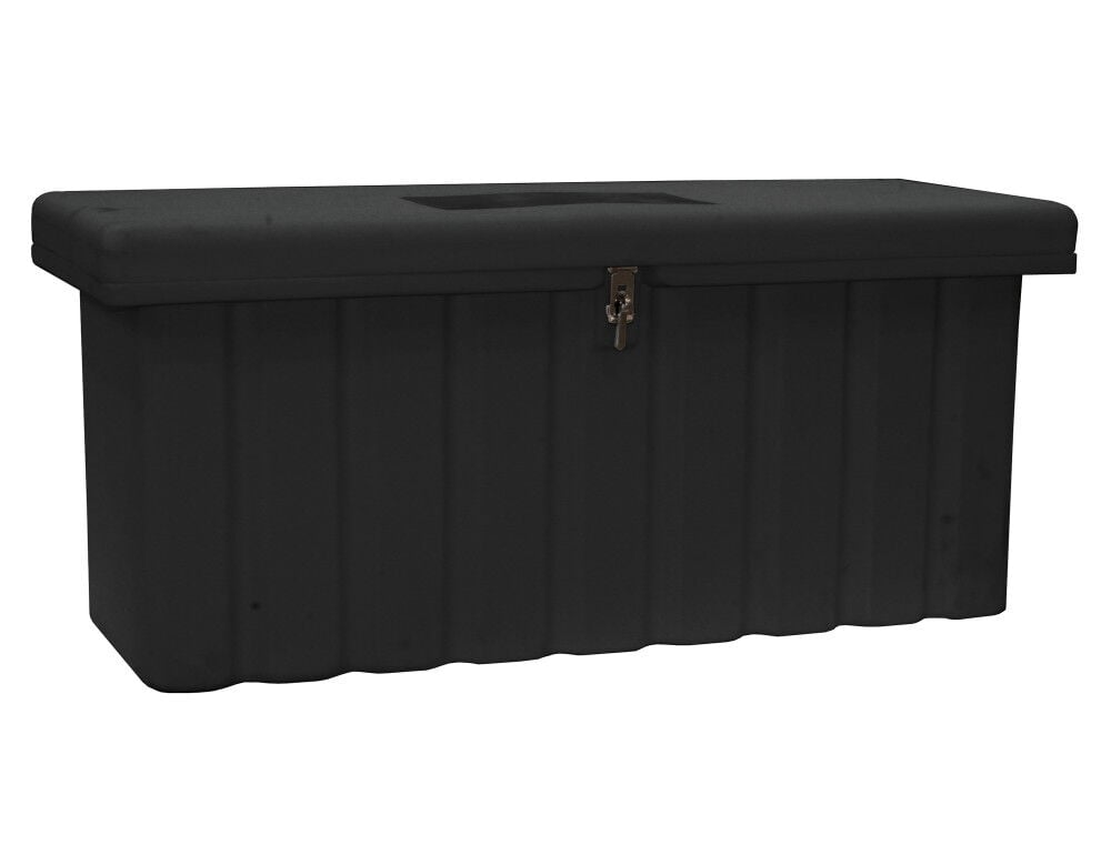Buyers Products Company 22.5×19.5/18.75×51/47 Inch Black Poly Multipurpose Chest – 1712250