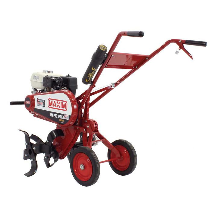 Maxim 26 Inch Mid Tine Commercial Garden Tiller with 163cc GX160 Honda Gas Engine, large image number 4