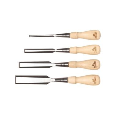 Stanley Sweetheart 4 Pc. Socket Chisel Set with Tool Roll