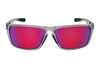 MCR Safety Swagger SR2L Safety Glasses Red Mirror Crystal Gray Frame, small image number 2