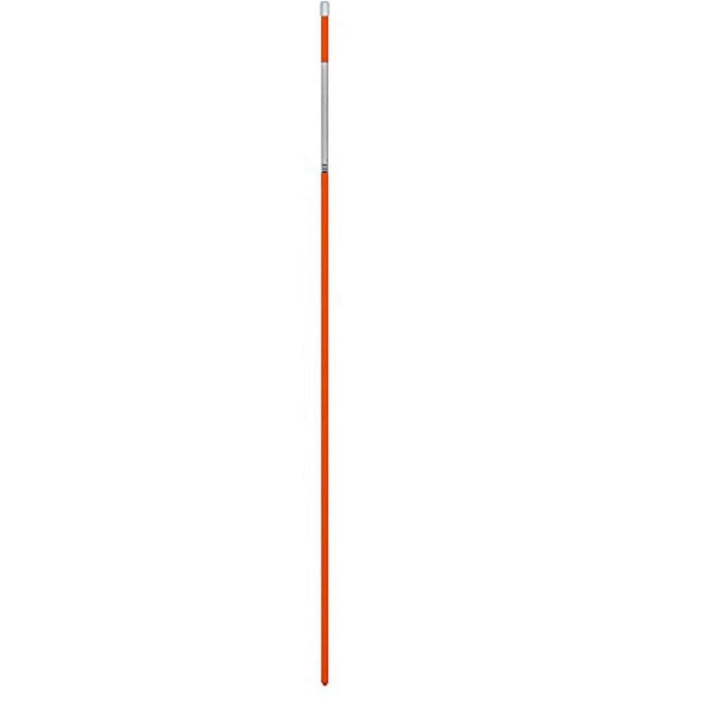 Fiberglass Innovations 48 Inch Orange Driveway Marker with White Tape, large image number 1