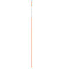 Fiberglass Innovations 48 Inch Orange Driveway Marker with White Tape, small image number 1