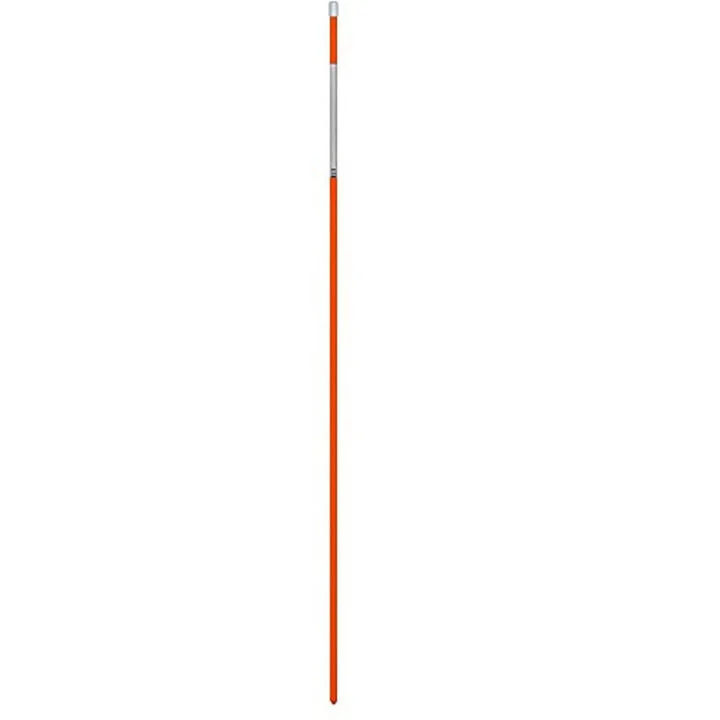 Fiberglass Innovations 48 Inch Orange Driveway Marker with White Tape