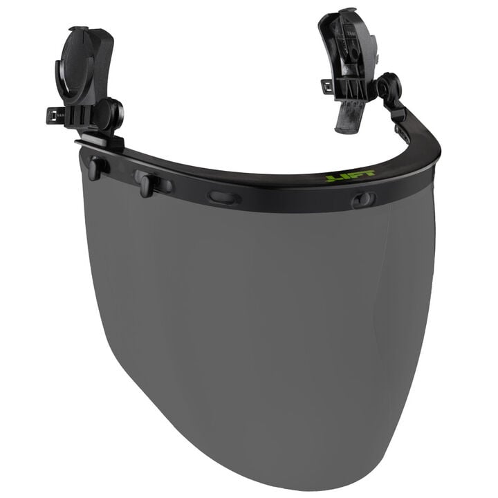 Lift Safety RADIX Curved Full Face Shield for Radix Safety Helmets - Smoke, large image number 2