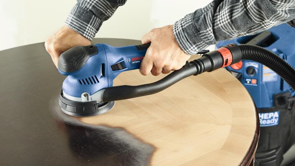 Bosch 5 Inch Dual-Mode Random Orbit Sander GET65-5N - Acme Tools