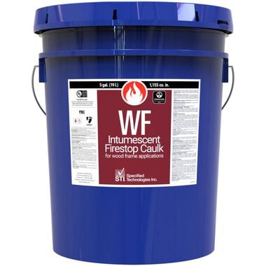 Specified Technologies Inc SpecSeal WF300 Intumescent Firestop Caulk 5 Gallon