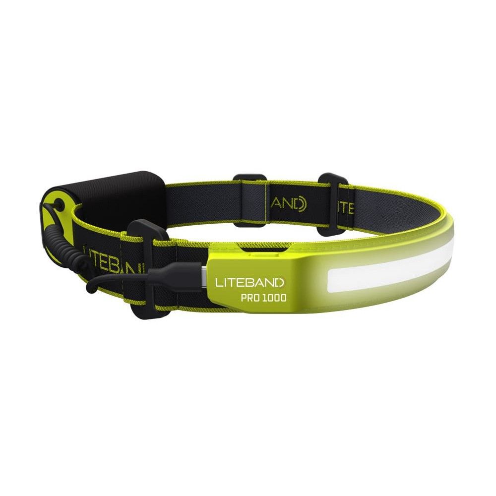 Liteband PRO 1000 Lumens Headlamp LED Hi-Vis Yellow Rechargeable, large image number 4