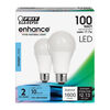 Feit Electric 100W A21 5000K Non-Dimmable LED Bulb 2pk, small image number 2