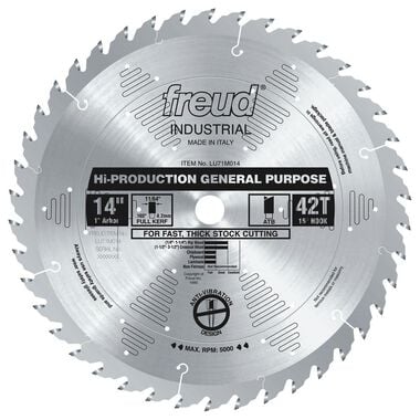Freud 14in High-Production General Purpose Blade, large image number 0