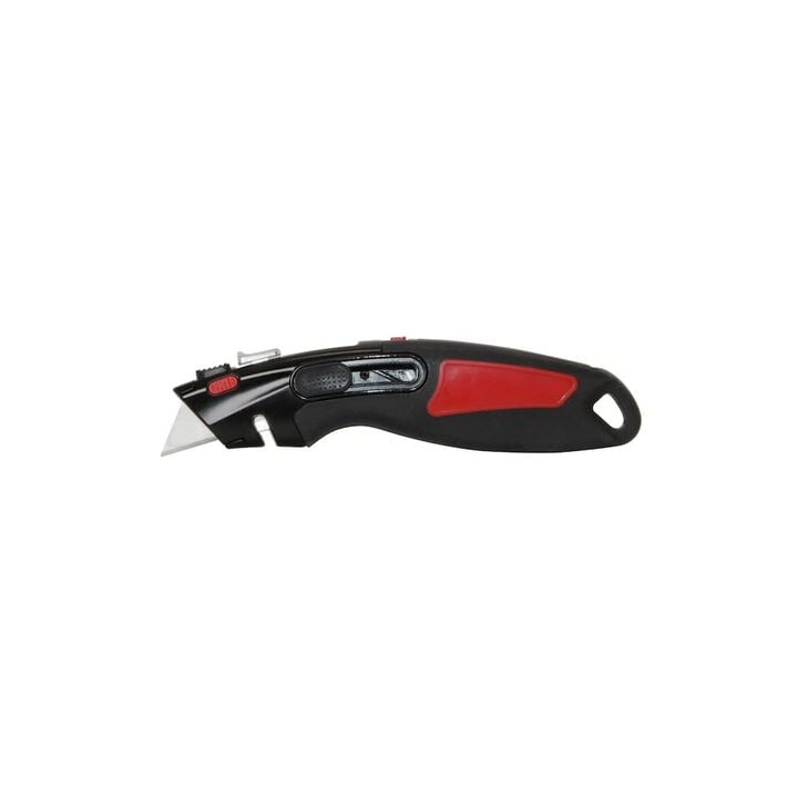 Warner Plastic Auto Lock & Auto Retractable Utility Knife with Blade, large image number 1