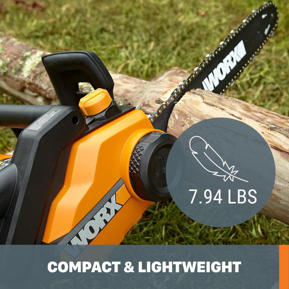 Worx 14 in. 8 Amp Electric Chainsaw WG305 Acme Tools
