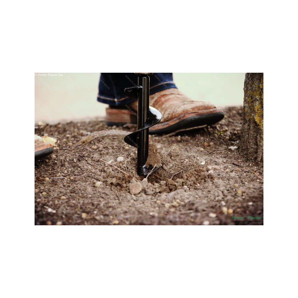 Power Planter 2 Inch x 7 Inch Steel Flower Planting Auger & Grass Plug Tool, large image number 5