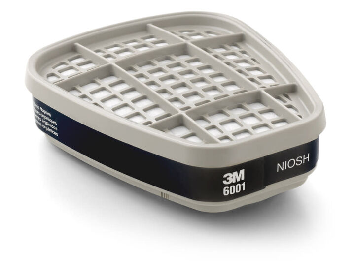 3M 6001 Organic Vapor Cartridge 2 Pieces