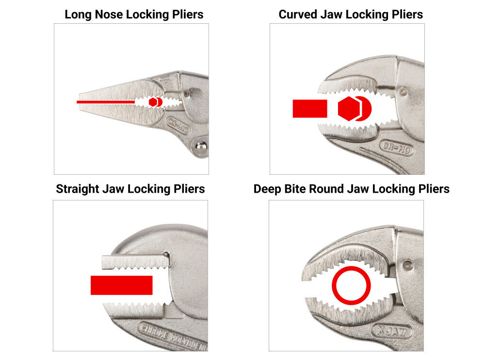 Tekton Locking Pliers and Clamps Set, 18 Pieces, large image number 4