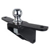 Shocker Hitch HD 20K Max Black 2.5 Inch Air Receiver Hitch & Raised Sway Bar Tab Ball Mount 2 Inch Hitch Balls, small image number 4