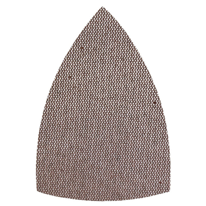 Mirka Iridium 4 x 6 x 6 Inch Gray 120 Grit 7-Hole Grip Sandpaper, 50 Pack